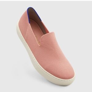 Rothy's The Original Slip On Sneaker in Coral Size 10